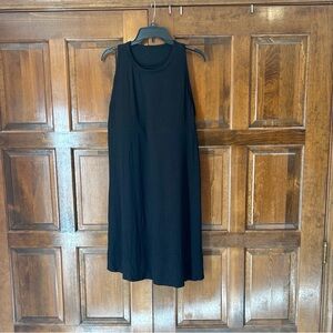 SheBird Dress Women’s Sz 8 The Tunic Tank Pockets Built in Bra Athleisure XXL